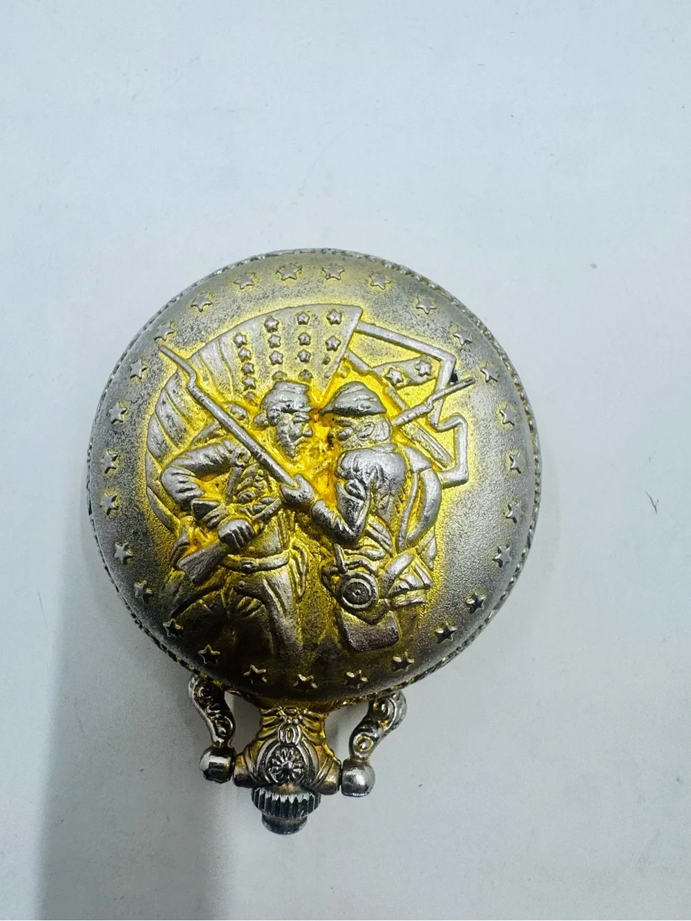 Vintage Gold Japan Movement Pocket Watch American Civil War 150 years